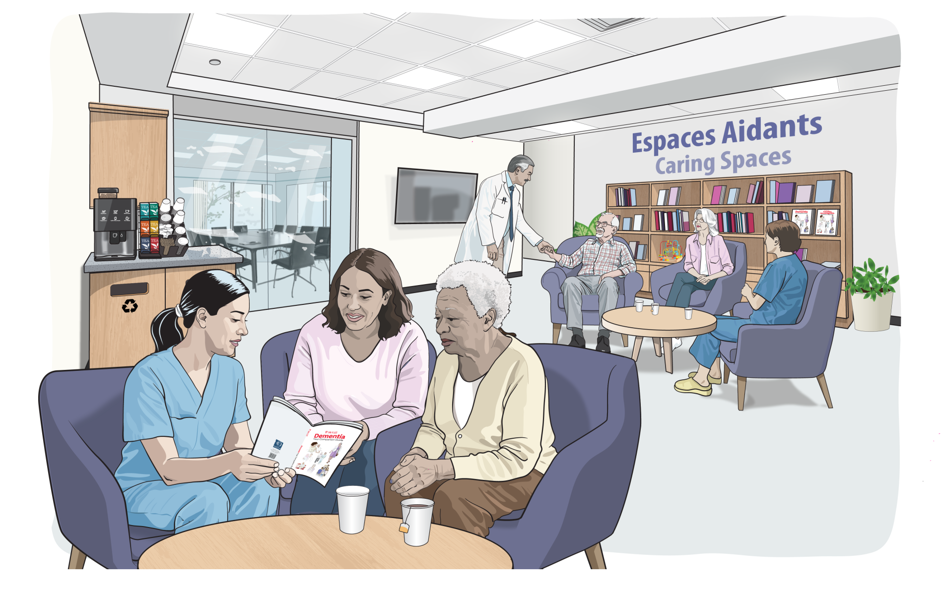 Caring Spaces – Bridging academia and community to support people living with dementia and care partners